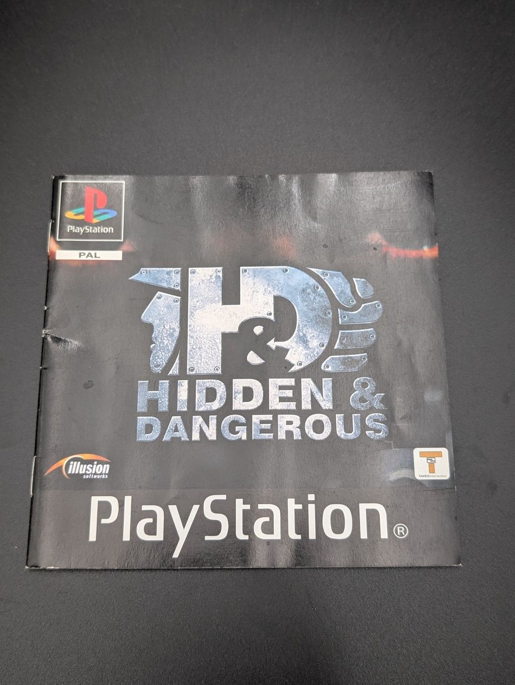 Jeu ps1 Hidden et Dangerous - Jeux vidéo