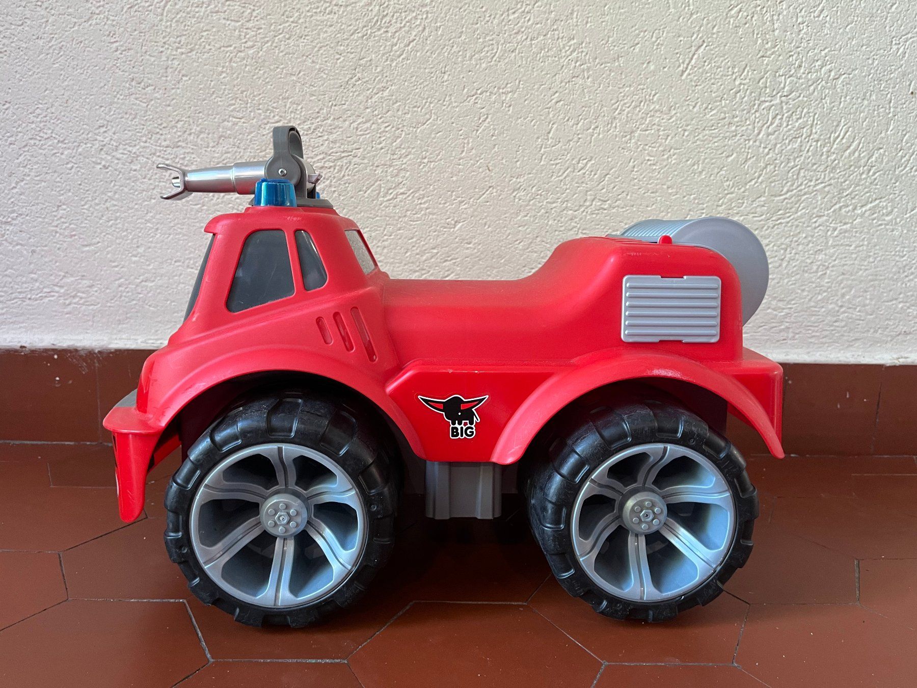 Big Veicoli per bambini: BIG Power Worker Maxi Feuerwehrauto – Usato da Zürich venduto da suic 1
