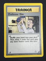 Pokemon Karte Professor Elm Trainer non Holo 96/111 von 1999