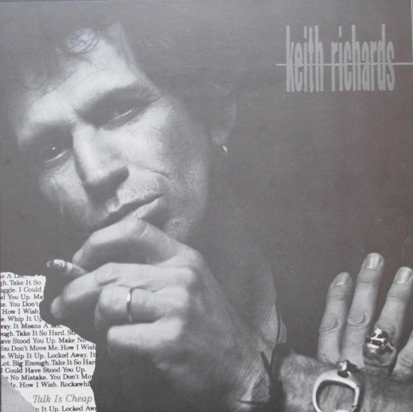 Libri: Keith Richards Promoflyer "Talk is cheap" – Usato da Kreuzlingen venduto da maj_bj2y