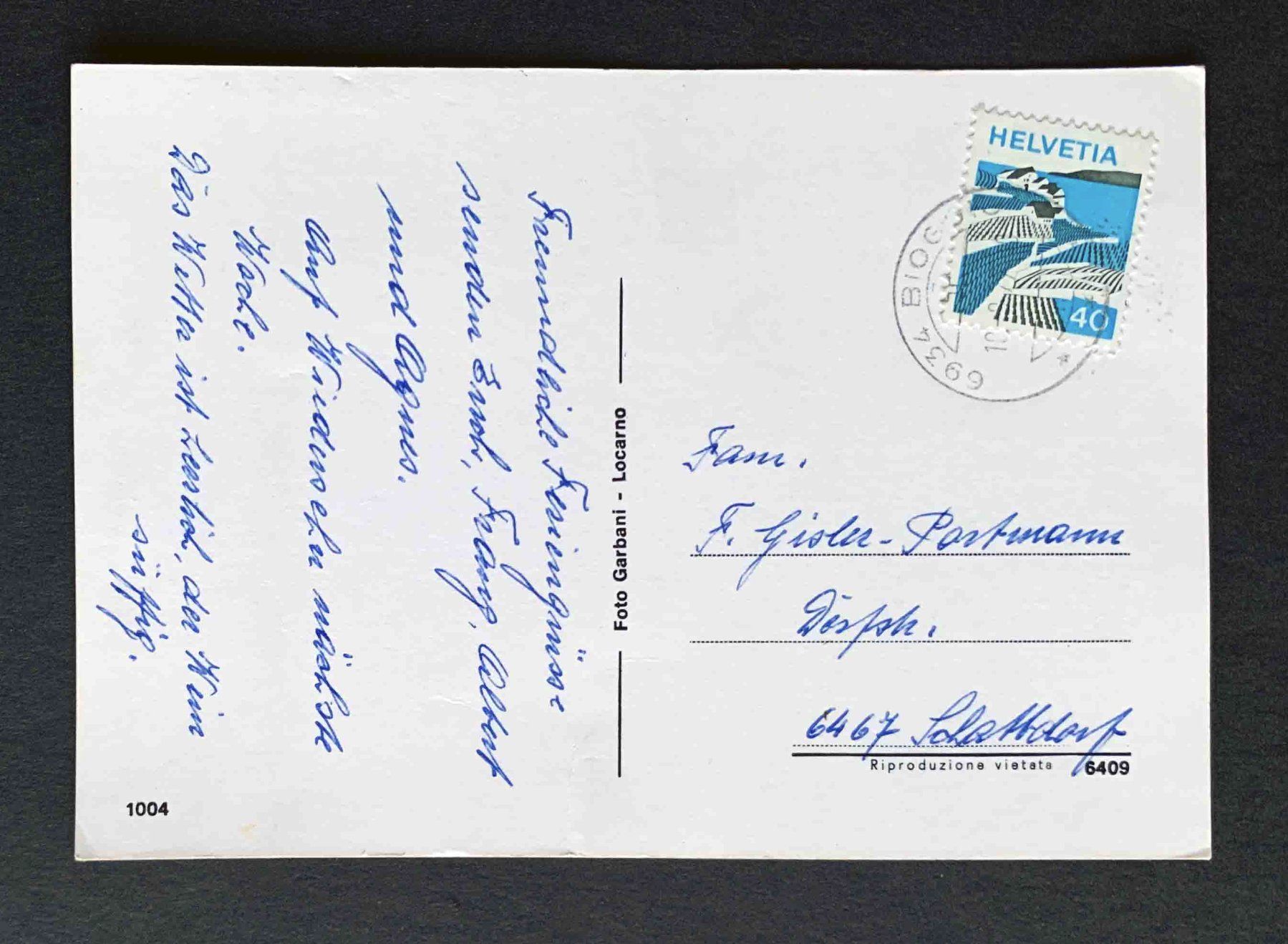 Cartes postales: AK Saluti dalla VALLE VERZASCA – D'occasion à Goldau par artelier1 1
