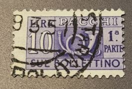 Italien pacchi 1947 alte briefmarken