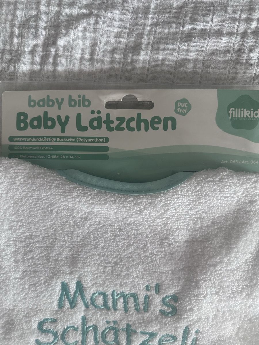 Baby-Mahlzeiten: Baby-Lätzchen – Neu und originalverpackt aus Birmenstorf AG von hor_zdb9 1