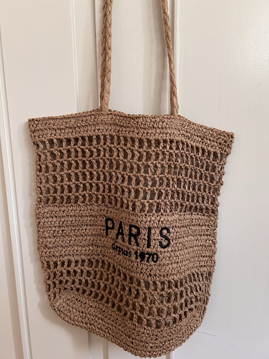 Taschen für Damen: Shopper mit Logo PARIS – Neu (gemäss Beschreibung) aus Basel von Kuona74