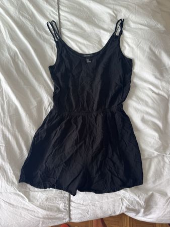 Combishort noir Forever 21 taille M bon état