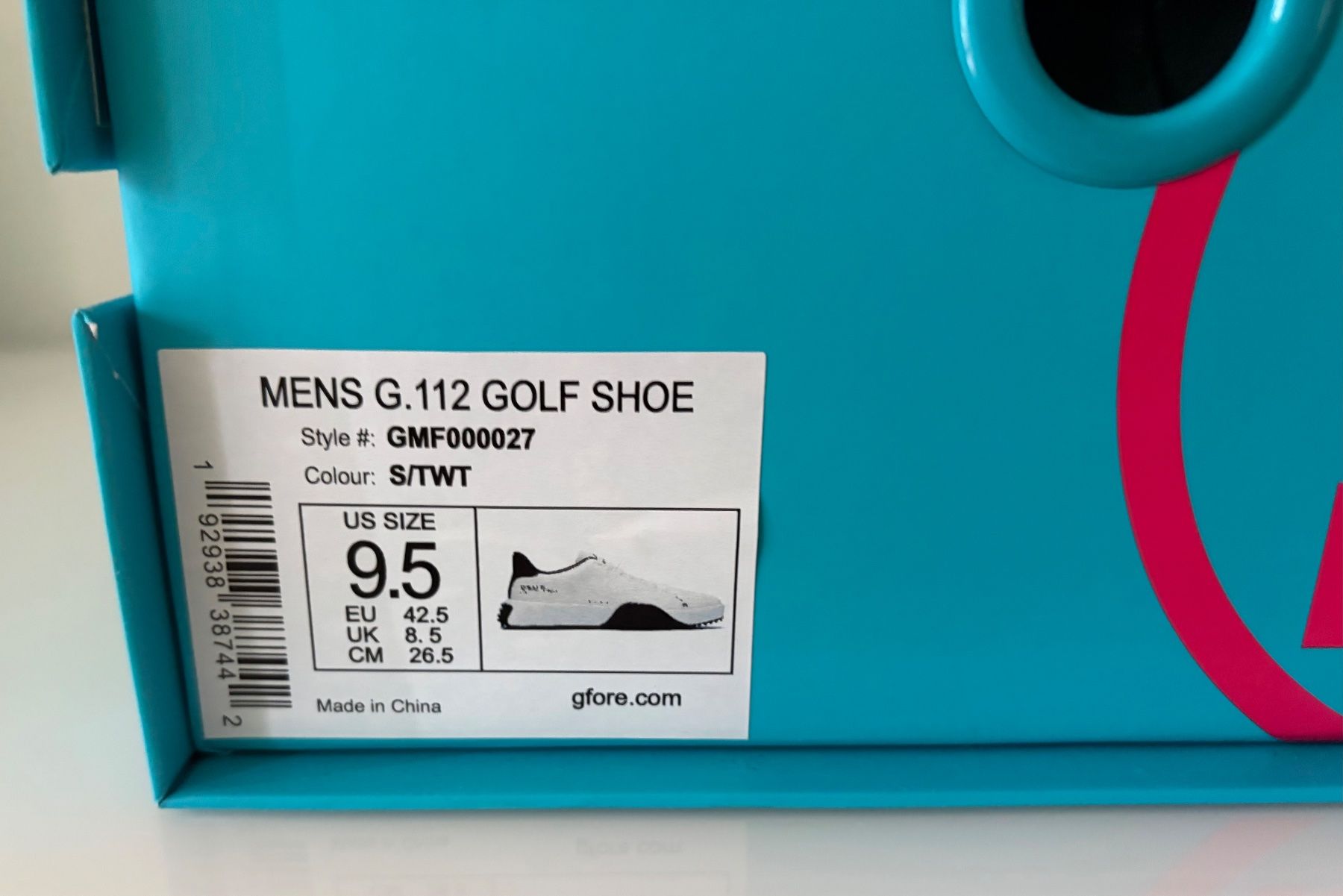 Herrenschuhe: G/Fore Mens G.112 GOLF SCHUHE Gr. 42.5 – Neu und originalverpackt aus Benken ZH von Mistery5 5