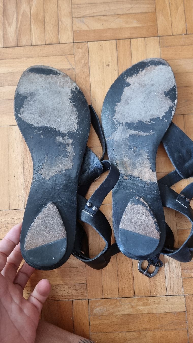 Damenschuhe: sandales zebrées – Gebraucht aus Carouge GE von mon_x9y7 3