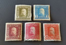 Bosnien und Herzegowina, Öst.-Ungarische Verw. 1912