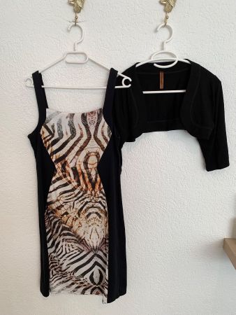 Conquista Kleid + Bolero Jäckli Gr. M / 40