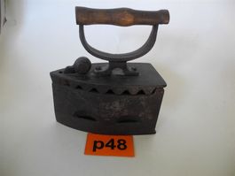 Antikes Bügeleisen, Nr.p48