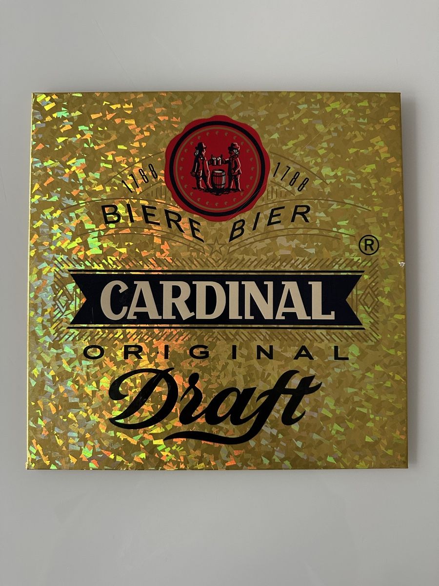 Tutte le decorazioni: Cardinal Bier-Bild, Original Draft, Goldener Rahmen, Top! – Nuovo (secondo la descrizione) da schwarzsee venduto da seb_5czf