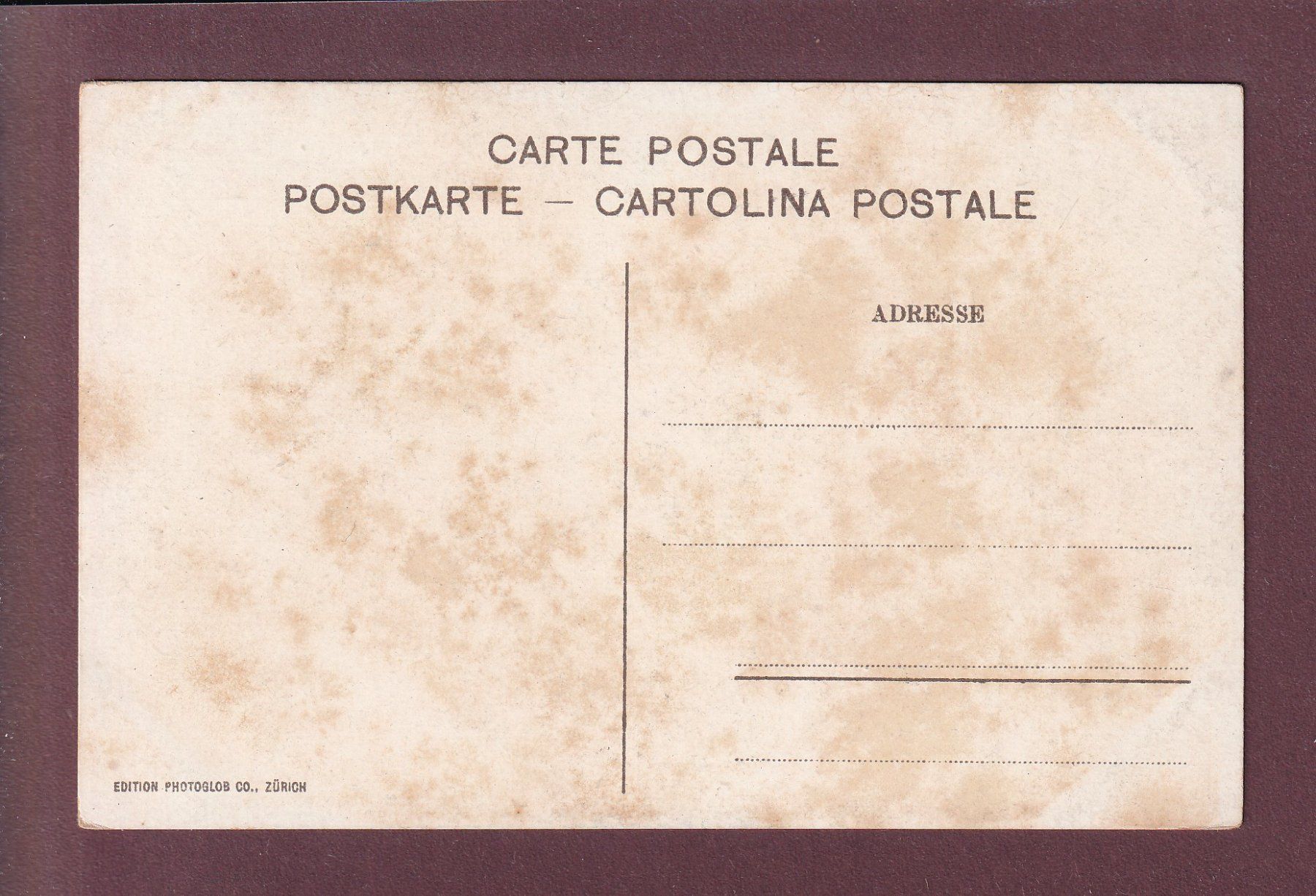 Cartoline postali: JOCH-PASS - Am Gentalwasser – Usato da Pully venduto da nicecards 1