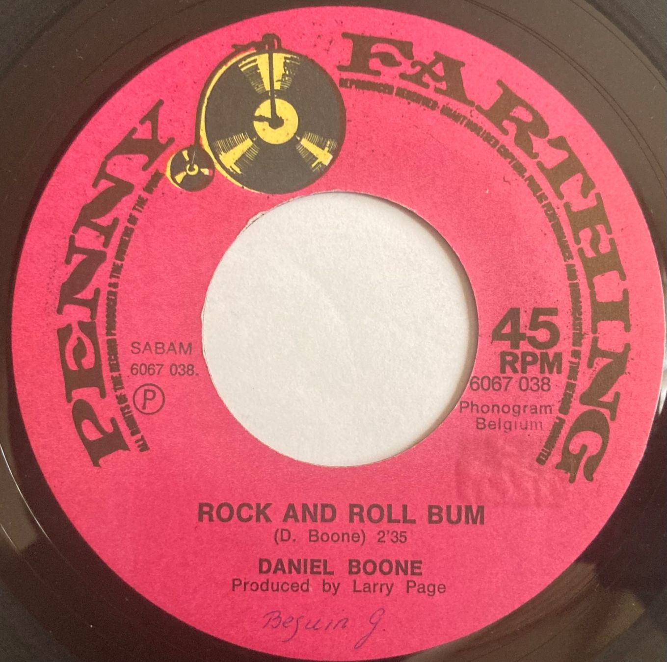 Dischi in vinile: DANIEL BOONE - ROCK AND ROLL BUM – Usato da Poliez-Pittet venduto da Newtown-Records 2
