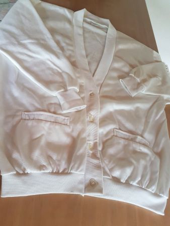 Veste - jaquette col en V taille 40/42 - 20% coton