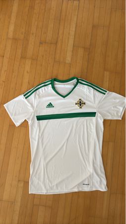 Adidas Fussballtrikot Nordirland Grösse M Nord Irland weiss