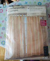 Vorhänge – 2er Set – neu & originalverpackt – mit Schlaufen