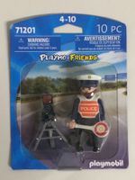 PLAYMOBIL PLAYMO-FRIENDS FIGURE 71201 POLIZIOTTTO CON RADAR