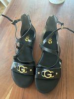 Sandale Guess GBG schwarz Grösse 37 mit Reissverschluss oben