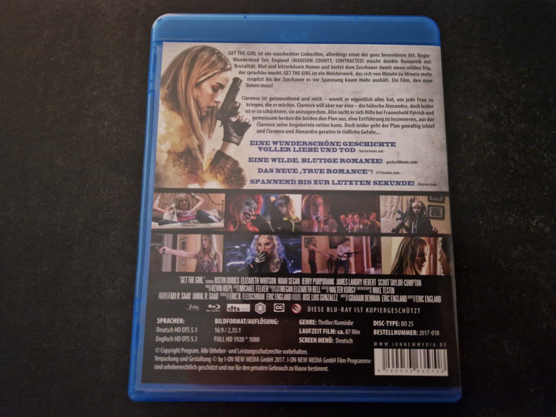 Tutti i DVDs: Get The Girl Blu-Ray Topzustand – Usato da Buchs SG venduto da Herc01 2