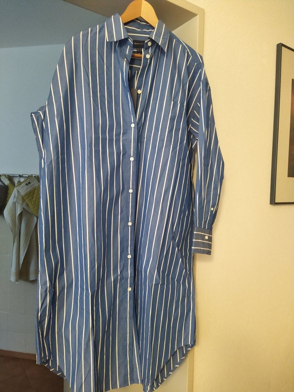 Gant Vestiti: GANT scamiciato a righe blu NUOVO – Nuovo e nell'imballaggio originale da Figino venduto da Palotta 1