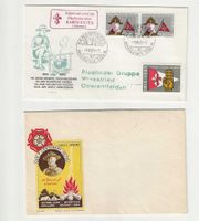 timbre enveloppe Pfadfinderheim Kandersteg 1963