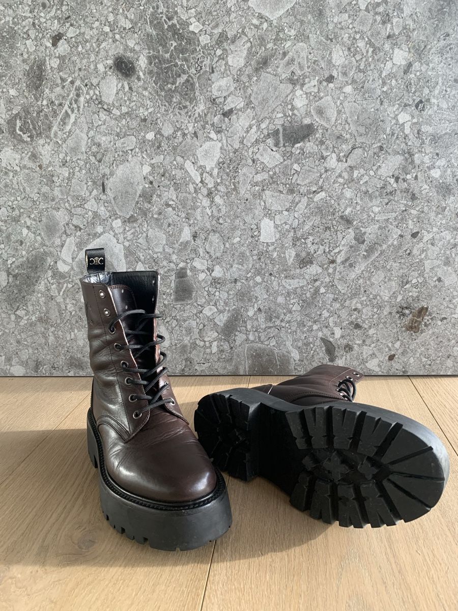 Celine Scarpe da donna: Celine Boots Vintage Brown – Usato da Tuggen venduto da MoBa-Vintage 2