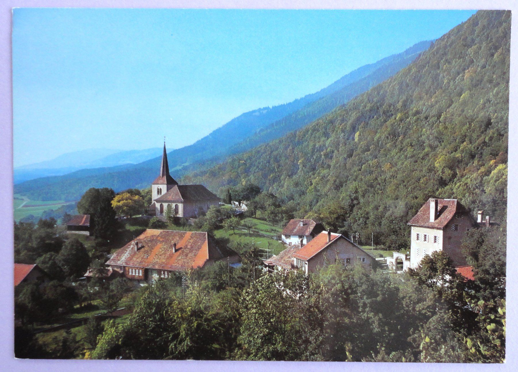 Cartoline postali: Baulmes, son église et ses fermes – Usato da Fétigny venduto da Billy2miny