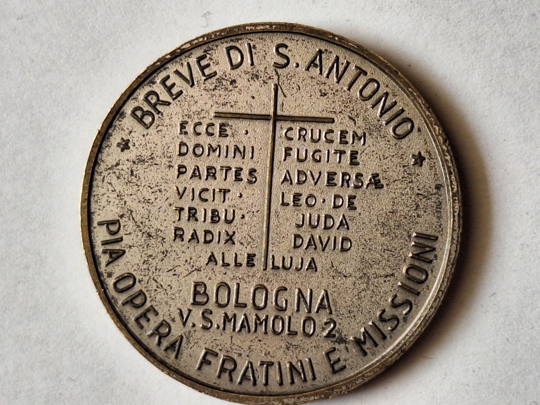 Medaglie: Médaille "Breve di St Antonio" – Usato da Couvet venduto da zeze03 1