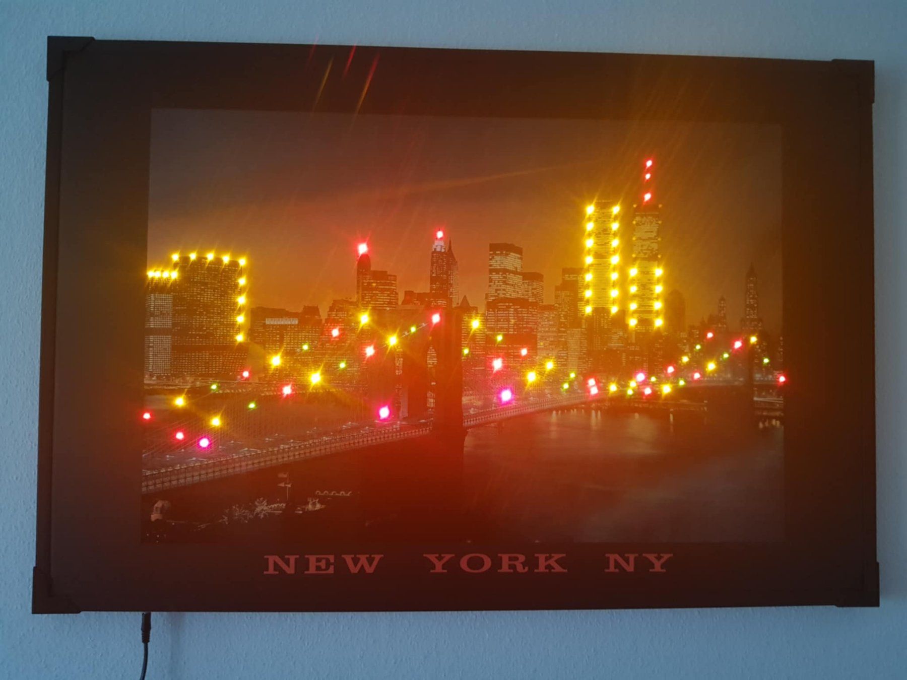 Foto & Immagini: Bild mit LED-Beleuchtung,  New York NY – Usato da Dulliken venduto da Airliner2 1