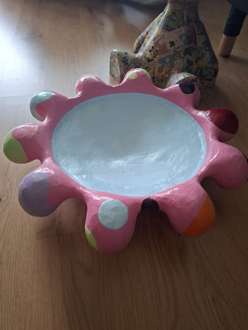 Toutes les décorations: grosse NILOC Pappmaché Schale – D'occasion à Oberengstringen par Pepper6