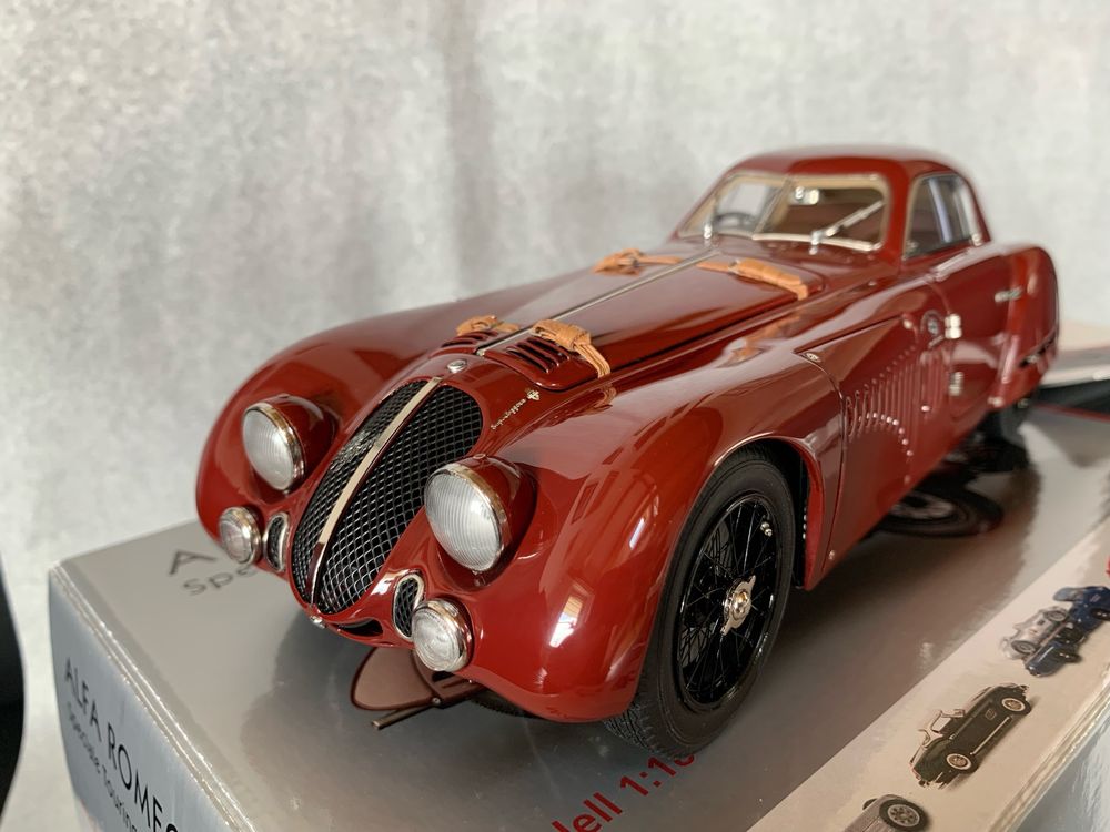 ALFA ROMEO 8C 2900B Speciale Touring Coupé, 1938, CMC1:18 | Kaufen Auf ...