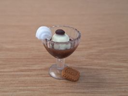 Affogato, Eiskaffee Handgemacht, auch für Maileg