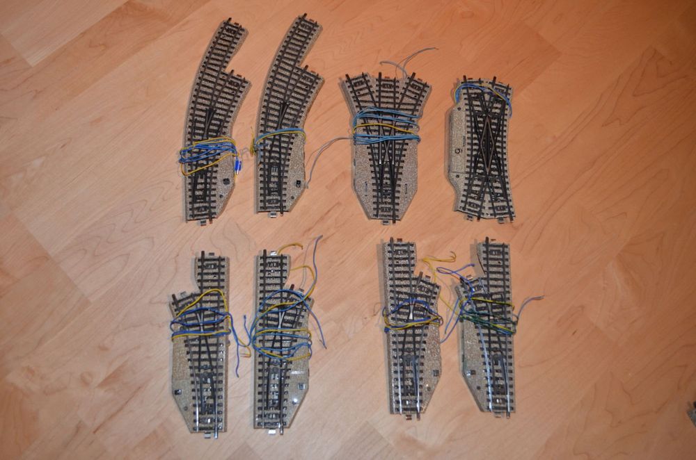 Konvolut verschiedene Märklin Weichen (Gebraucht) in Cavardiras für CHF ...