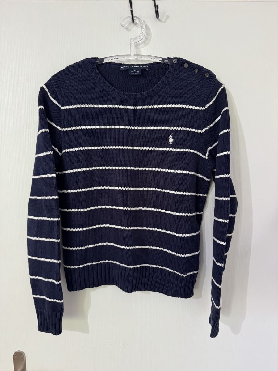 Ralph Lauren Maglioni & Felpe: Ralph Lauren Damen Pullover gestreift Grösse L Baumwolle – Nuovo (secondo la descrizione) da Wetzikon ZH venduto da Jan_wojt