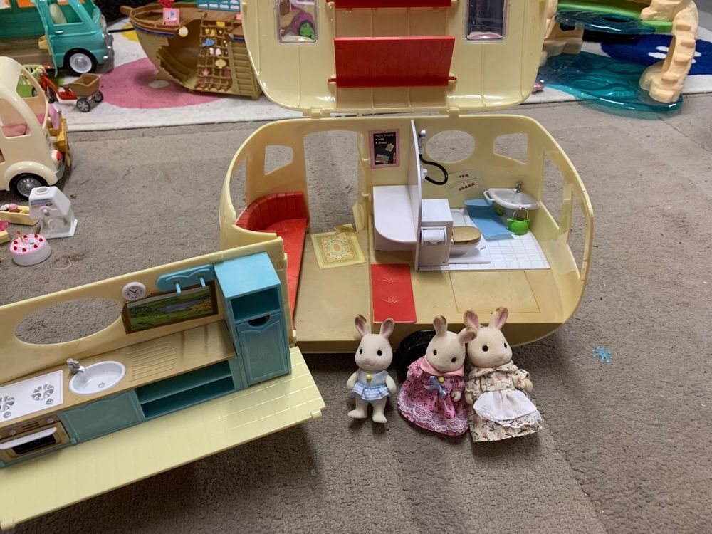 Sylvanian families hot sale wohnwagen