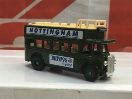 Matchbox Bus Nottingham - Euro 96 England, selten!