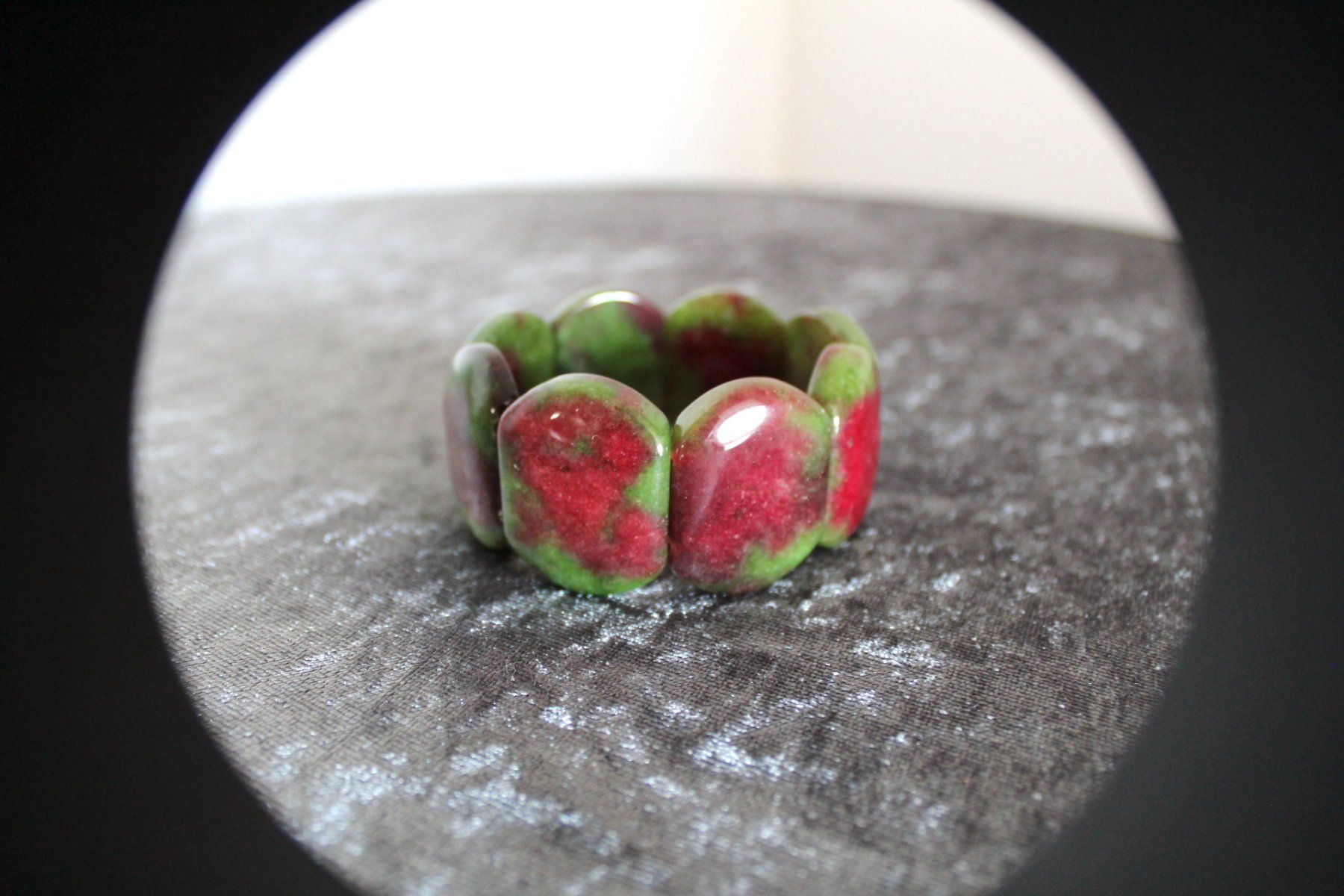 Bracciali & Braccialetti: Vintage Naturstein Armband, Elastisch – Usato da Locarno venduto da madame-tus-sauds 6