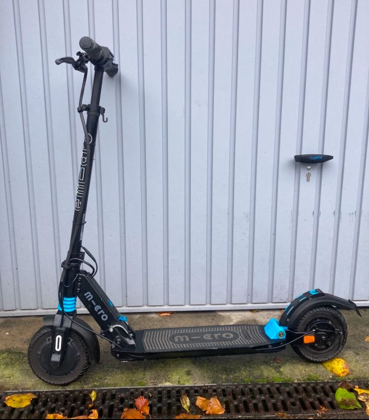 Micro Kickboard: Micro Merlin E-Trotti /E-Scooter 30km/h – Gebraucht aus Nidau von alpa83