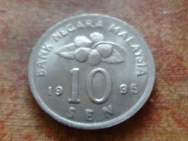 MALAISIE   10  Sen   1995