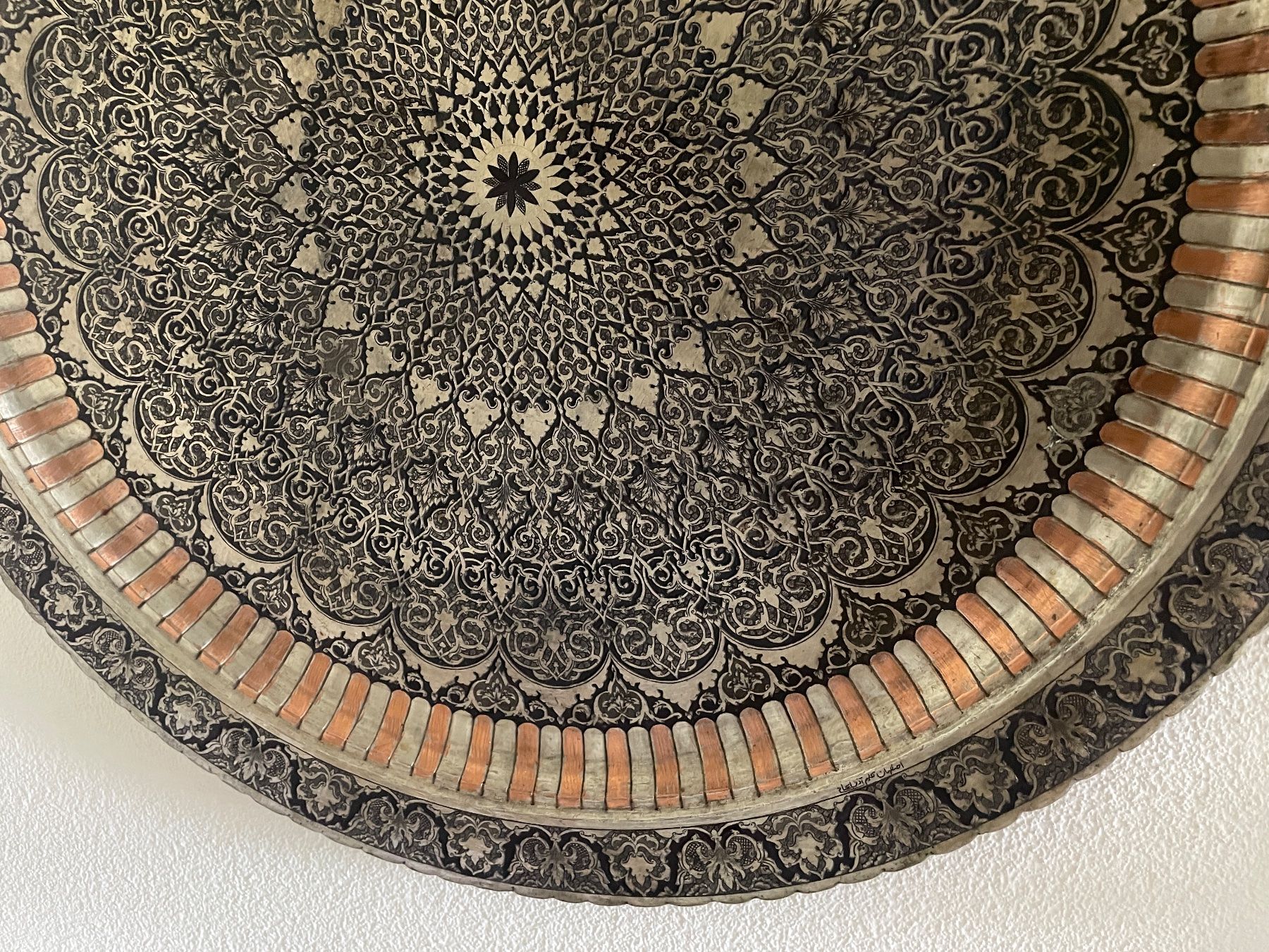 Tutte le decorazioni: Dekorative Wandteller orientalisch gemustert gross antik – Usato da Volketswil venduto da rubin74 4