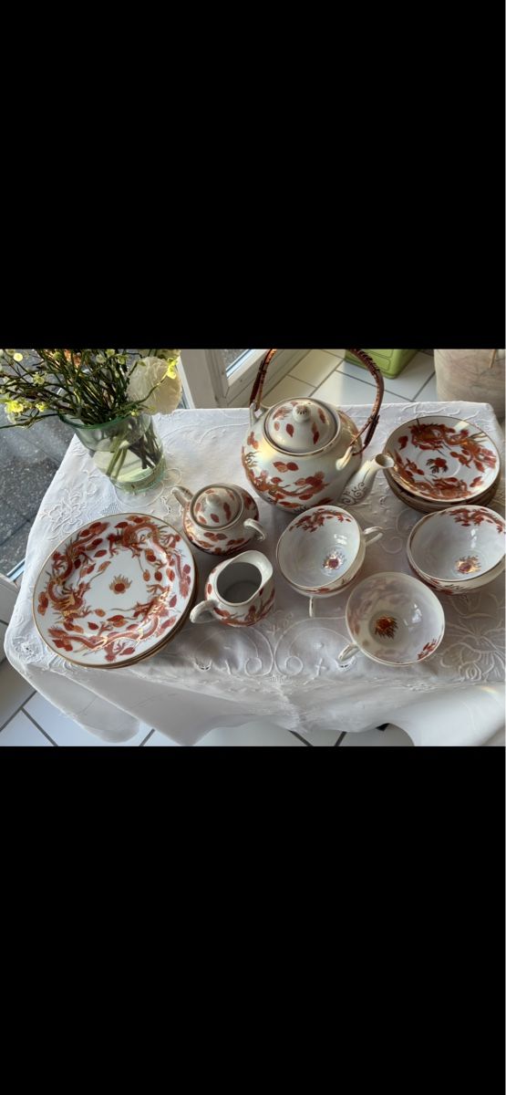 Set di piatti: 60-jähriges japanisches Tee-Service - 4-eilig oder 5-teilig – Usato da Schaffhausen venduto da tru_2flr 1