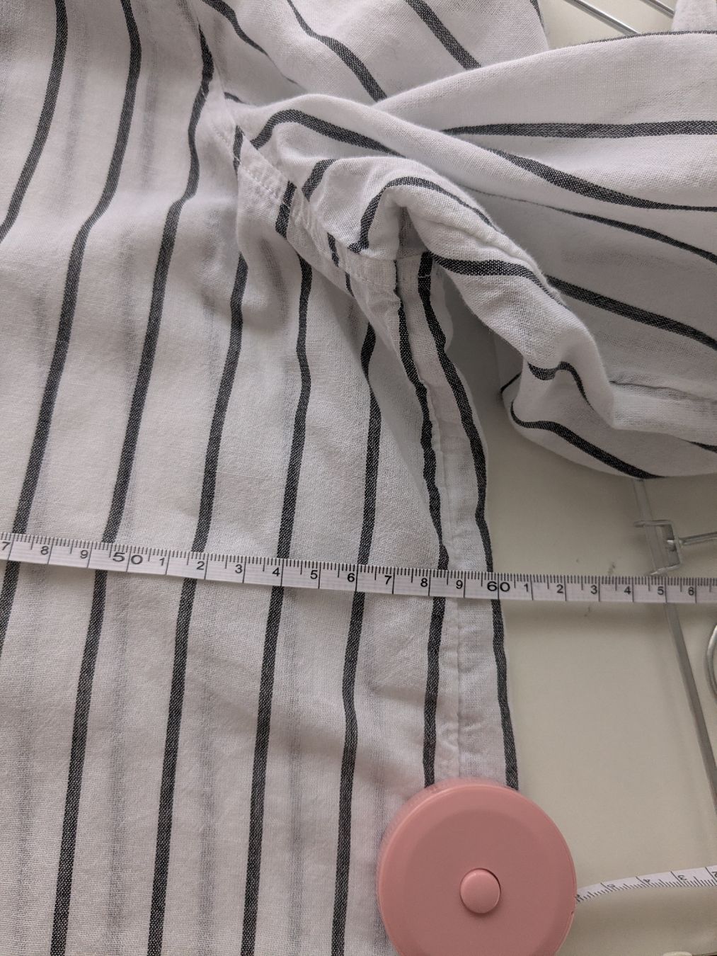 H&M Blusen: Damen Bluse gestreift Grösse L, Baumwolle  – Gebraucht aus Rorschach von olg_5qq2 3