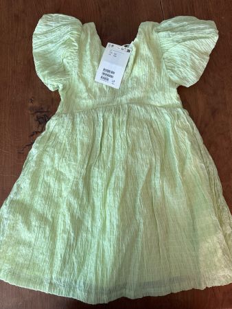Kleid 104 neu Grün H&M