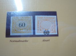 Abart SBB-Marke 1919 **, stark verschoben