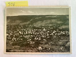 alte Ansichtskarte Luftaufnahme Weinfelden, 1948