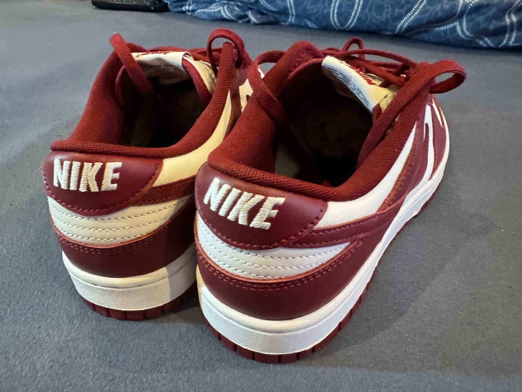 Nike Scarpe da uomo: **** NIKE DUNK LOW RED BORDEAUX **** – Nuovo e nell'imballaggio originale da Giumaglio venduto da soloemi 3