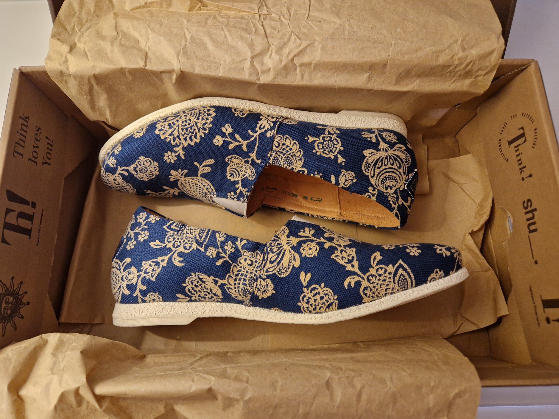 Think Scarpe da uomo: Think! Damen Espadrilles Schuhe Gr. 36.5 Rabatt 70% – Nuovo e nell'imballaggio originale da Braunau venduto da Brand-Store 9