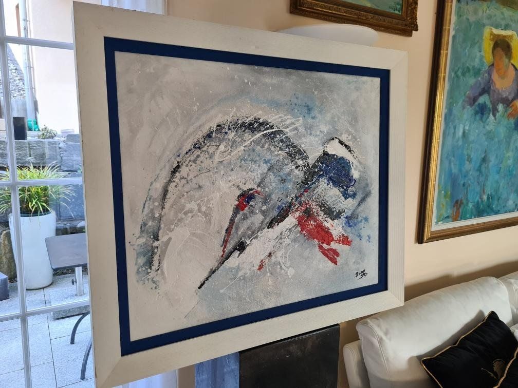 Tableaux: Der Walfänger von Rolf Stocker sto – D'occasion à Müllheim Dorf par Othmar73 1