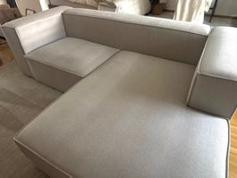 Sofa mit Recamiere