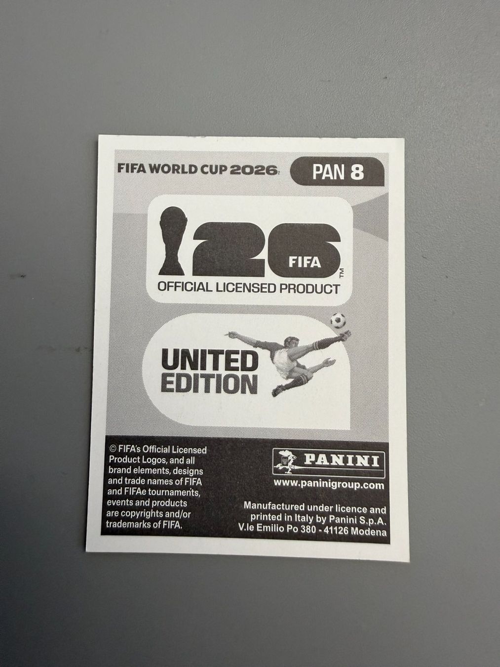 Panini Cartes à collectionner: Panini Jose Cordoba PAN8 – D'occasion à Liebefeld par Ronaldo-1996 1